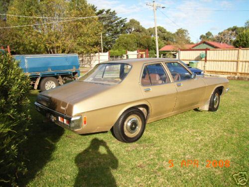 HQ Holden in Champagne Mk2 Met — Kingswood Sedan