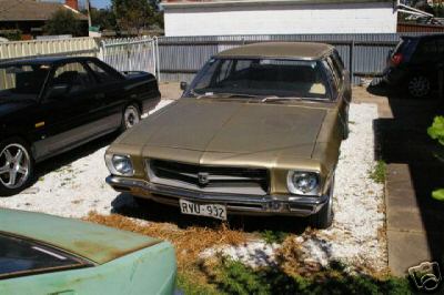 HQ Holden in Patina Gold Met — Kingswood Station Sedan