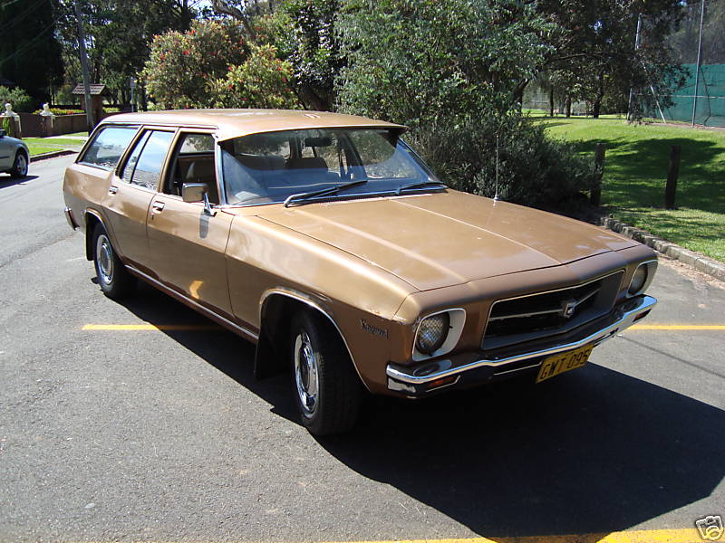 HQ Holden in Cognac Met — Kingswood Station Sedan