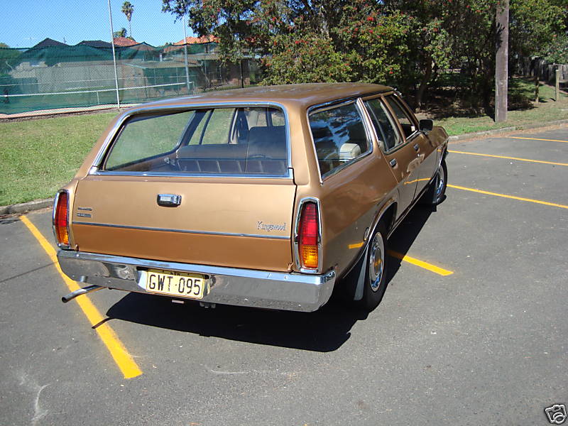 HQ Holden in Cognac Met — Kingswood Station Sedan