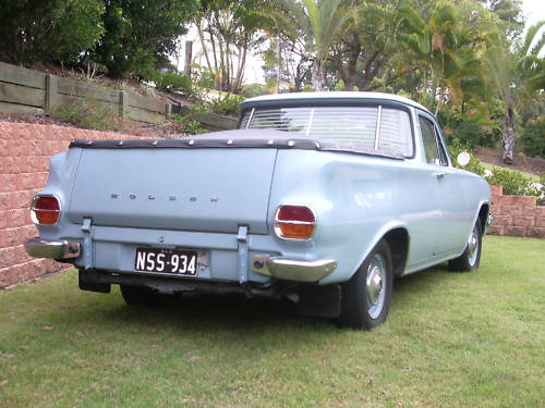 EH Holden in Amberley Blue — Coupe-Utility
