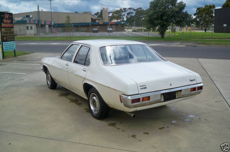 HQ Holden in Cotillion White — Kingswood Sedan