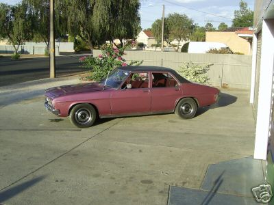 HQ Holden in Orchid Met — Kingswood Sedan