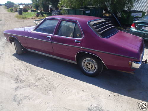 HQ Holden in Purr Pull — Kingswood Sedan