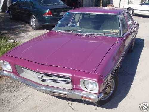 HQ Holden in Purr Pull — Kingswood Sedan