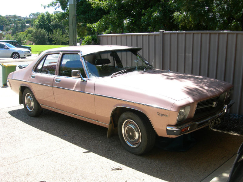 HQ Holden in Rose — Kingswood Sedan