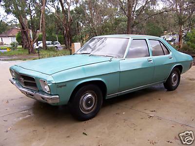 HQ Holden in Taormina Aqua Met — Kingswood Sedan