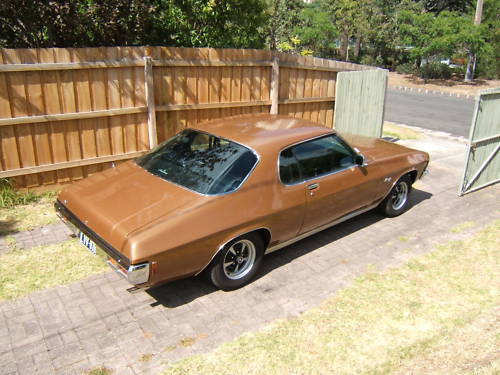 HQ Holden in Cognac Met — LS Monaro Coupe