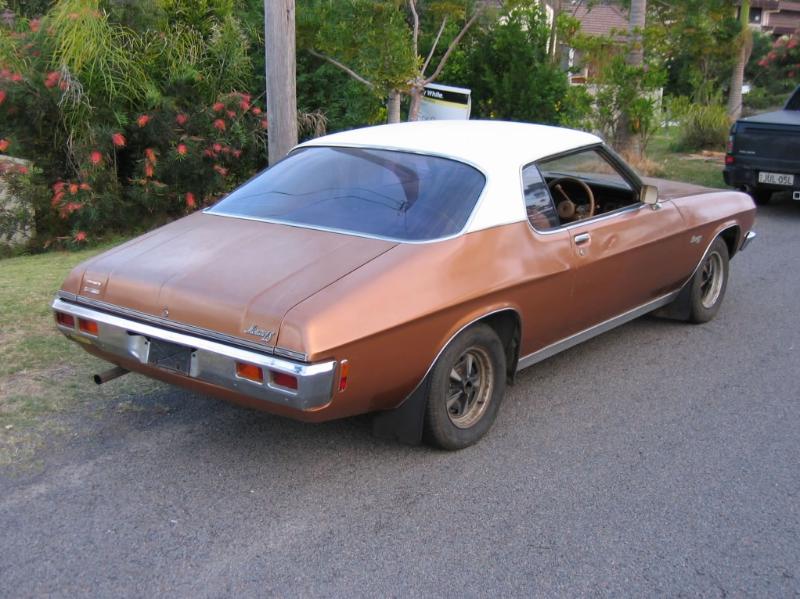 HQ Holden in Etruscan Gold Met — LS Monaro Coupe