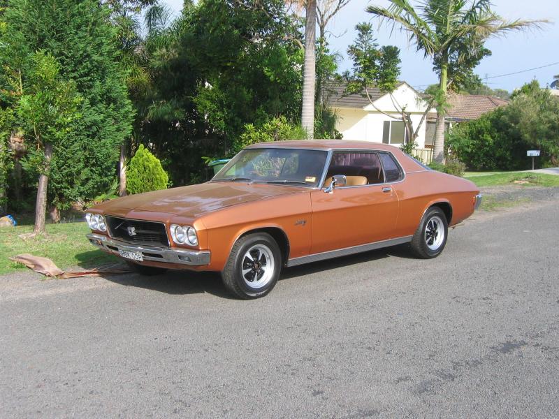 HQ Holden in Etruscan Gold Met — LS Monaro Coupe