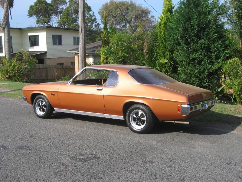 HQ Holden in Etruscan Gold Met — LS Monaro Coupe