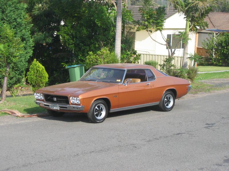 HQ Holden in Etruscan Gold Met — LS Monaro Coupe