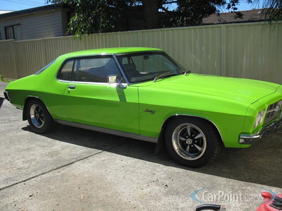 HQ Holden in Lina Mint — LS Monaro Coupe