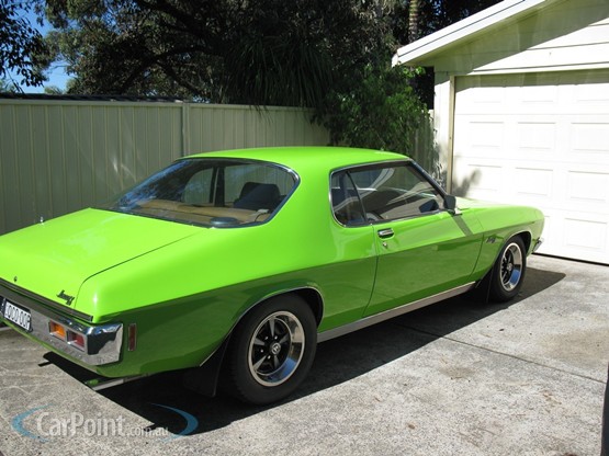 HQ Holden in Lina Mint — LS Monaro Coupe