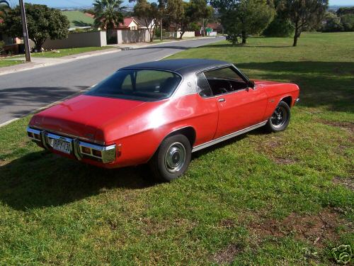 HQ Holden in Salamanca Red — LS Monaro Coupe