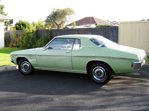 HQ Holden in Olive Green — Monaro Coupe