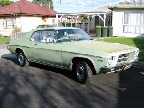 HQ Holden in Olive Green — Monaro Coupe