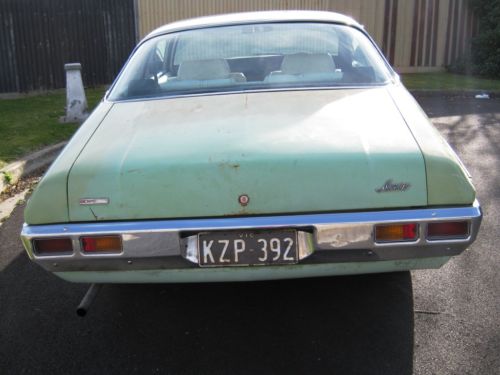 HQ Holden in Olive Green — Monaro Coupe
