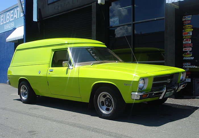 HQ Holden in Barbados Green — Belmont Panel Van