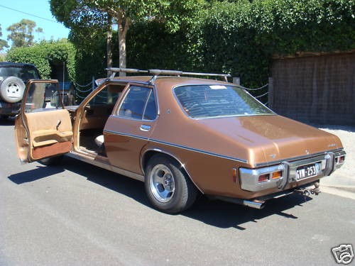 HQ Holden in Etruscan Gold Met — Premier Sedan