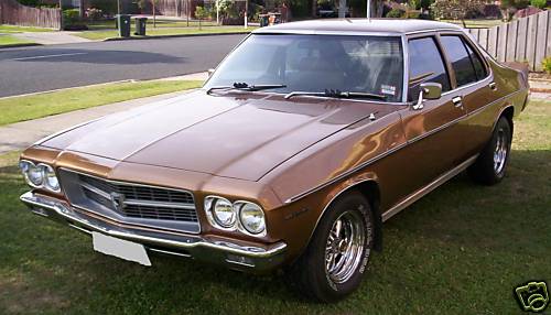 HQ Holden in Etruscan Gold Met — Premier Sedan