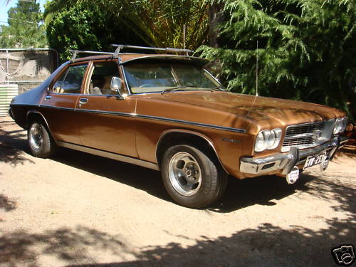 HQ Holden in Etruscan Gold Met — Premier Sedan