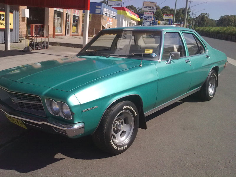 HQ Holden in Taormina Aqua Met — Premier Sedan