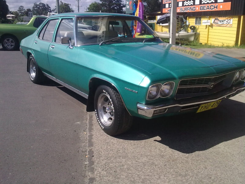 HQ Holden in Taormina Aqua Met — Premier Sedan