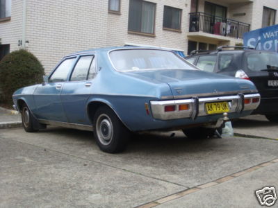 HQ Holden in Zodiac Blue Met — Premier Sedan