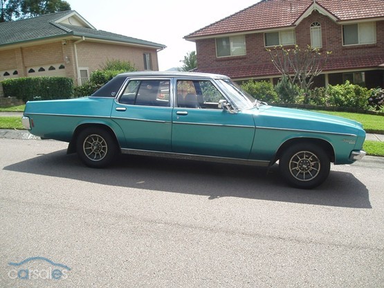 HQ Holden in Aquamarine Met — Statesman DeVille Sedan