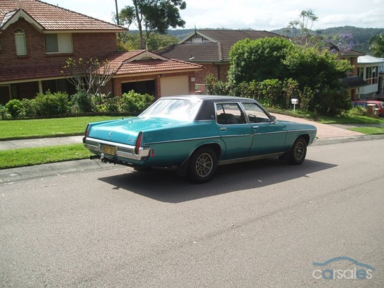 HQ Holden in Aquamarine Met — Statesman DeVille Sedan