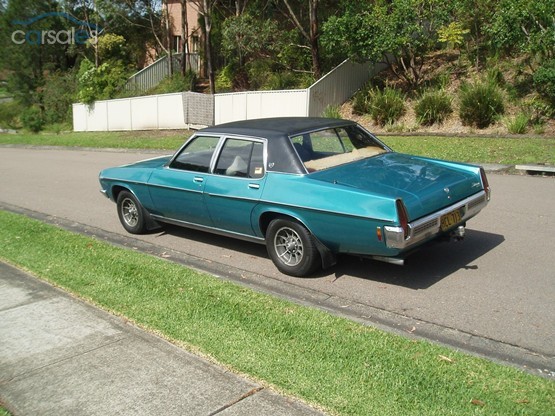 HQ Holden in Aquamarine Met — Statesman Custom Sedan
