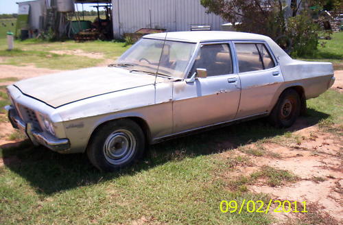 HQ Holden in Baroda Silver Mk2 Met — Statesman Custom Sedan