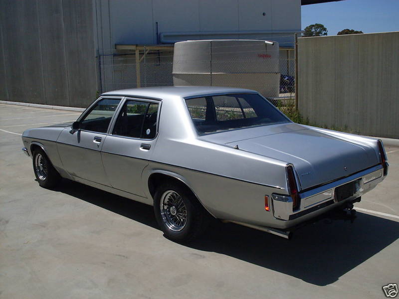 HQ Holden in Baroda Silver Mk1 Met — Statesman Custom Sedan