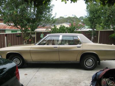HQ Holden in Champagne Mk2 Met — Statesman Custom Sedan