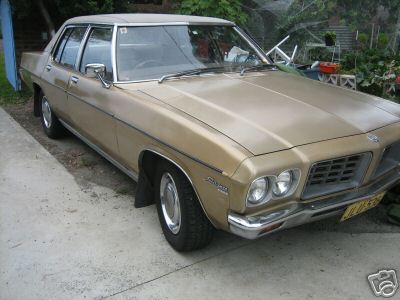 HQ Holden in Champagne Mk2 Met — Statesman DeVille Sedan
