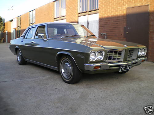 HQ Holden in Covert Met — Statesman Custom Sedan