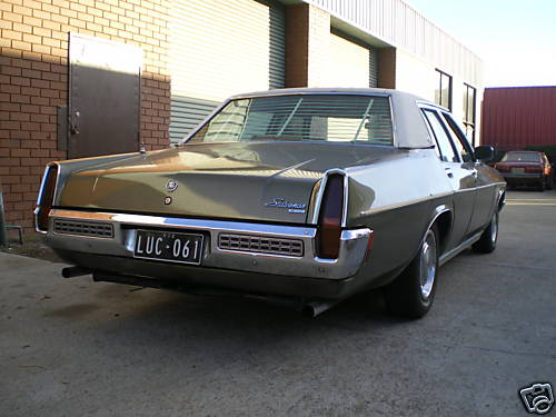 HQ Holden in Covert Met — Statesman Custom Sedan
