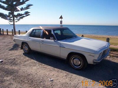HQ Holden in Glacier White — Statesman Custom Sedan