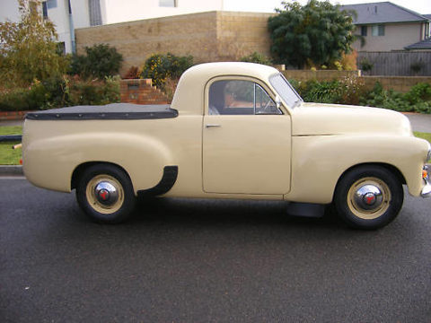 50 Holden in Burnley Cream — Coupe-Utility