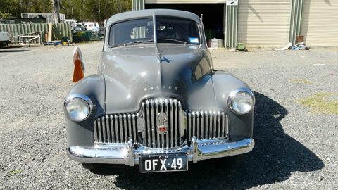 48 Holden in Convoy Grey — Standard Sedan