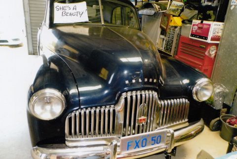 48 Holden in Mariner Blue Met — Standard Sedan