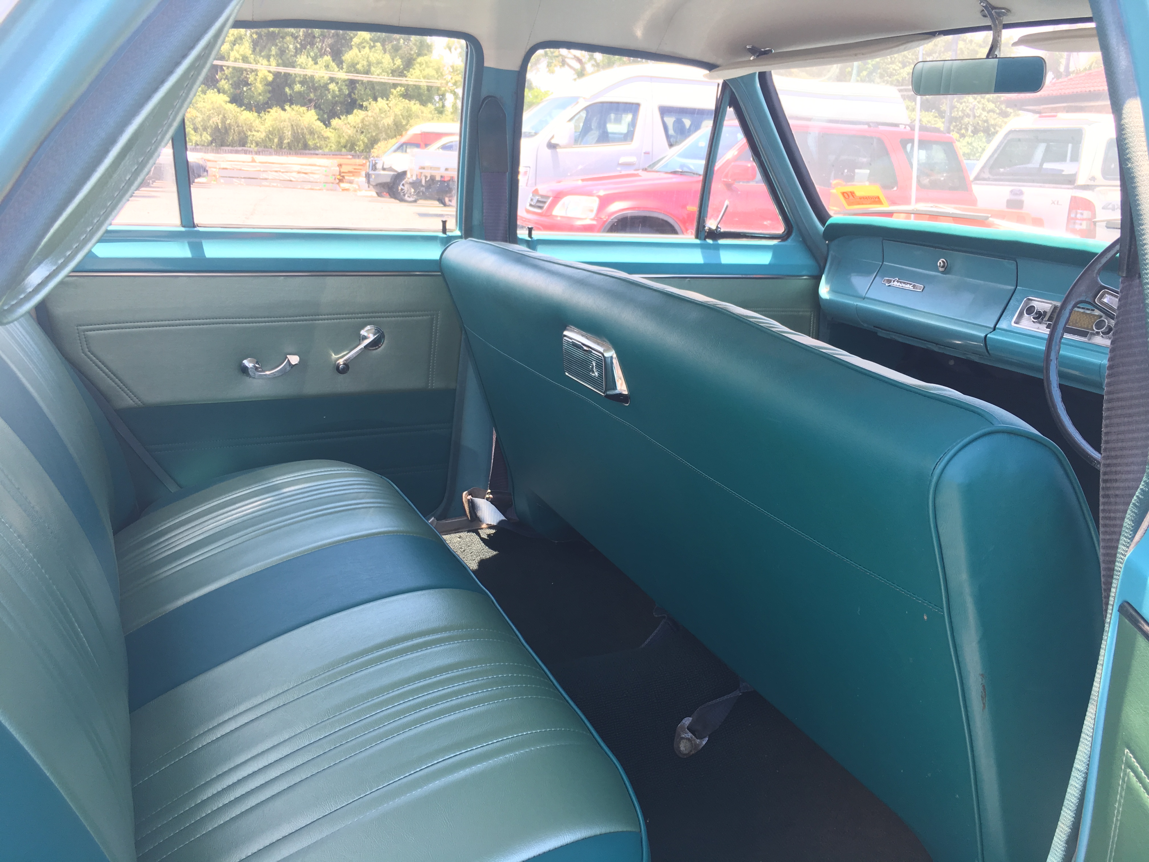 HR Holden with Dawson & Alaskan Aqua trim — Special Sedan