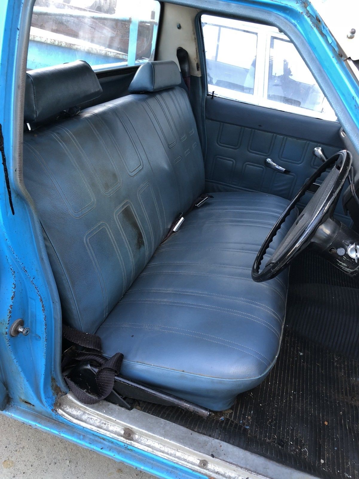 HQ Holden with Blue Vinyl Bench trim — Cab & Chassis