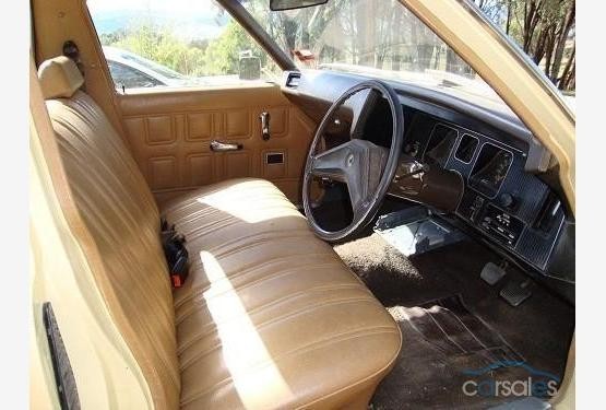 HQ Holden with Saddle trim — Belmont Coupe-Utility