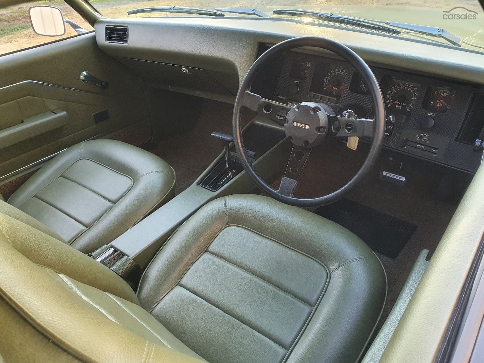 HQ Holden with Olive Green Vinyl trim — Monaro GTS Coupe
