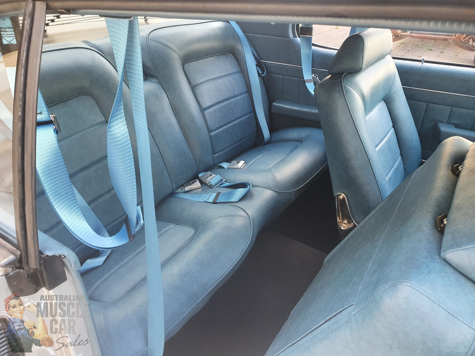 HQ Holden with Medium Blue/Black Vinyl trim — Monaro GTS Coupe