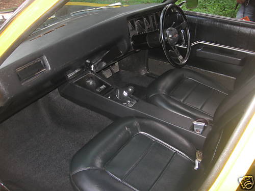 HQ Holden with Black Vinyl trim — Monaro GTS/4