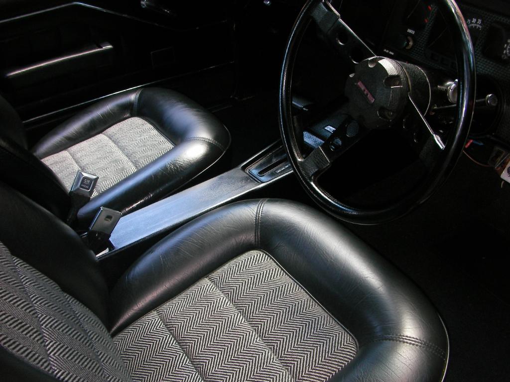 HQ Holden with Black Ranier Cloth insert trim