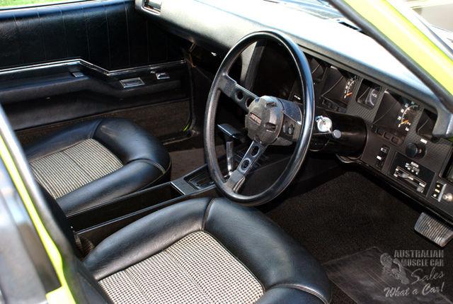 HQ Holden with Black Ranier Cloth insert trim — Monaro GTS Coupe